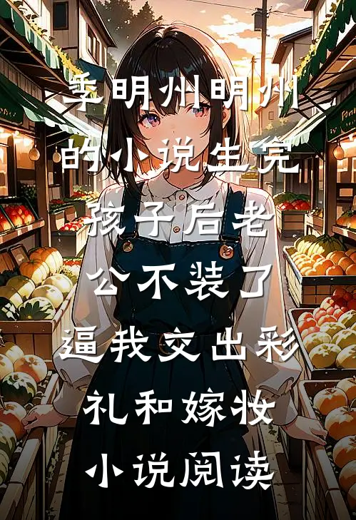 季明州明州的小说生完孩子后老公不装了,逼我交出彩礼和嫁妆小说阅读