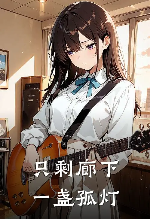 只剩廊下一盏孤灯