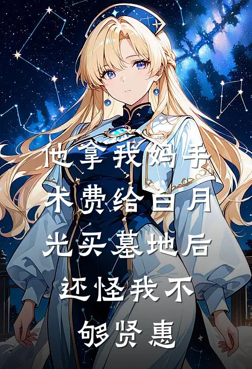 他拿我妈手术费给白月光买墓地后，还怪我不够贤惠