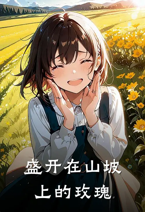 盛开在山坡上的玫瑰