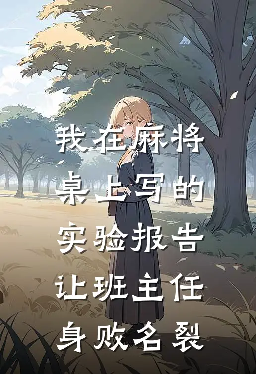 我在麻将桌上写的实验报告，让班主任身败名裂
