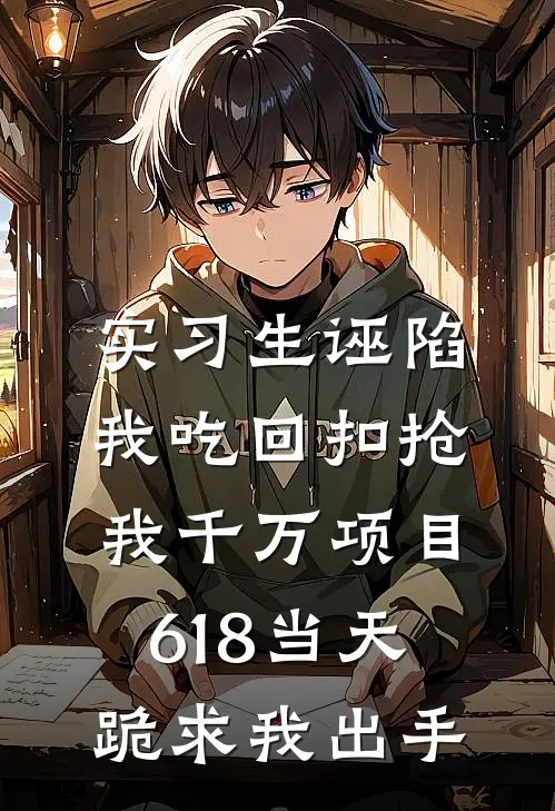 实习生诬陷我吃回扣抢我千万项目，618当天跪求我出手