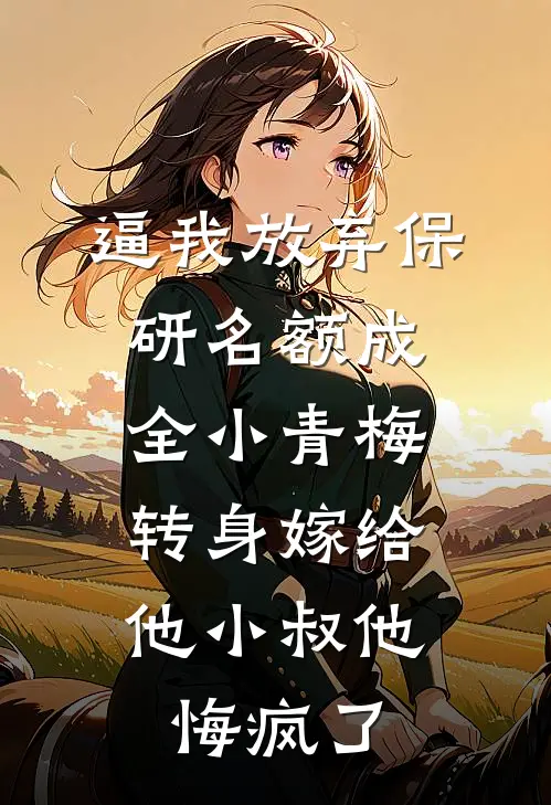 逼我放弃保研名额成全小青梅,转身嫁给他小叔他悔疯了