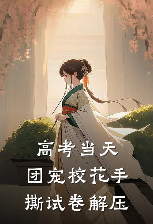 高考当天，团宠校花手撕试卷解压