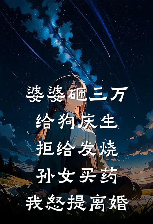 婆婆砸三万给狗庆生，拒给发烧孙女买药，我怒提离婚