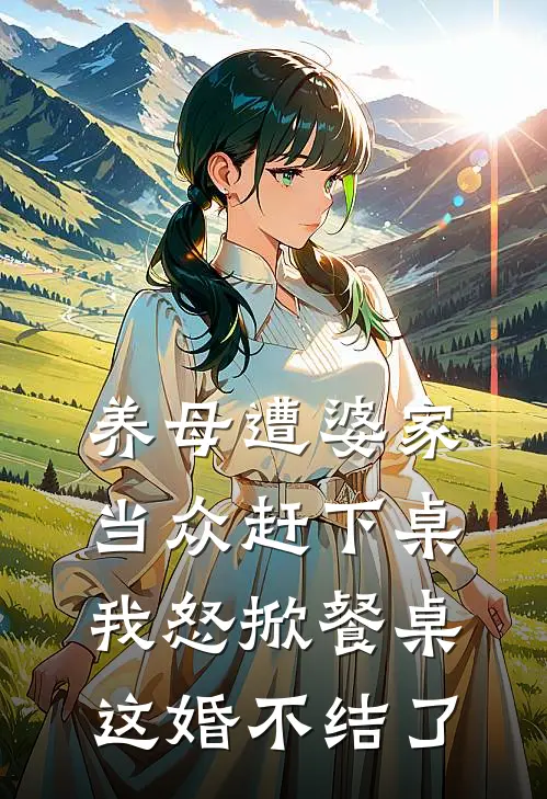 养母遭婆家当众赶下桌，我怒掀餐桌：这婚不结了