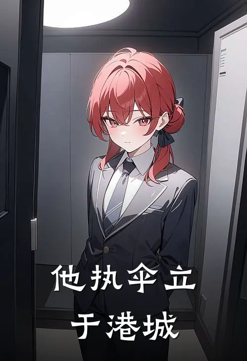 他执伞立于港城