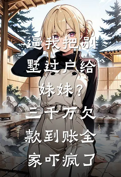 逼我把别墅过户给妹妹？三千万欠款到账，全家吓疯了