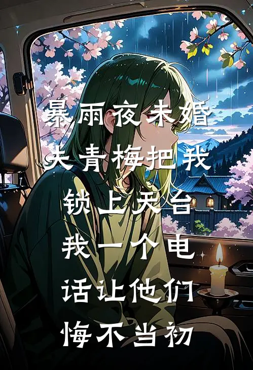 暴雨夜未婚夫青梅把我锁上天台，我一个电话让他们悔不当初
