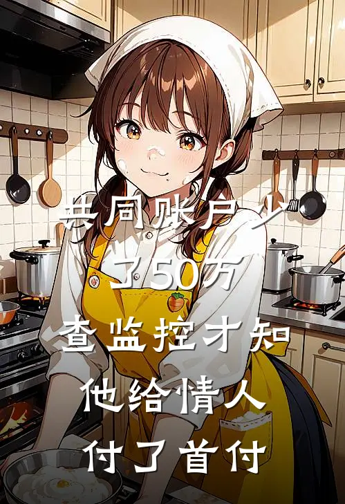 共同账户少了50万，查监控才知他给情人付了首付