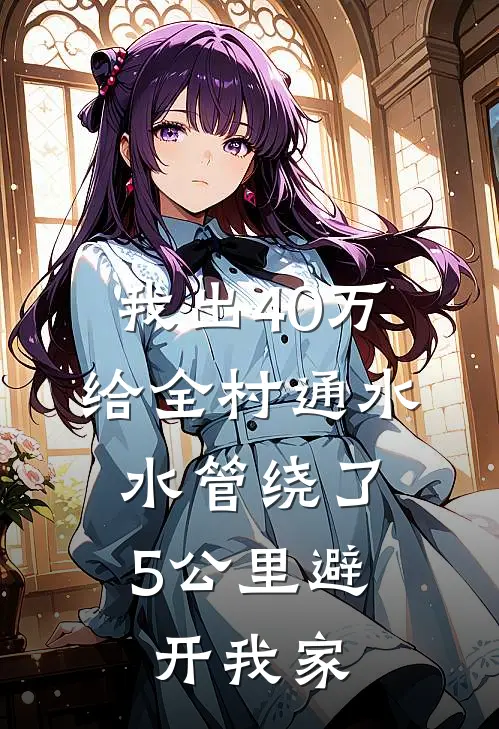 我出40万给全村通水，水管绕了5公里避开我家
