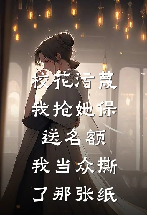 校花污蔑我抢她保送名额，我当众撕了那张纸