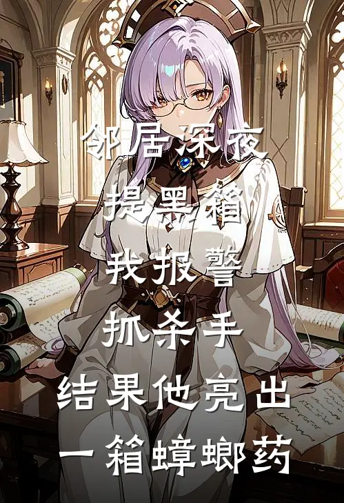 邻居深夜提黑箱，我报警抓杀手，结果他亮出一箱蟑螂药