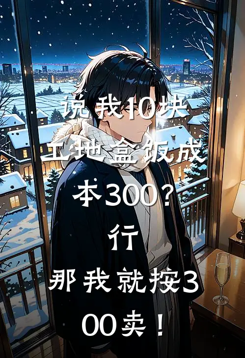 说我10块工地盒饭成本300？行，那我就按300卖！