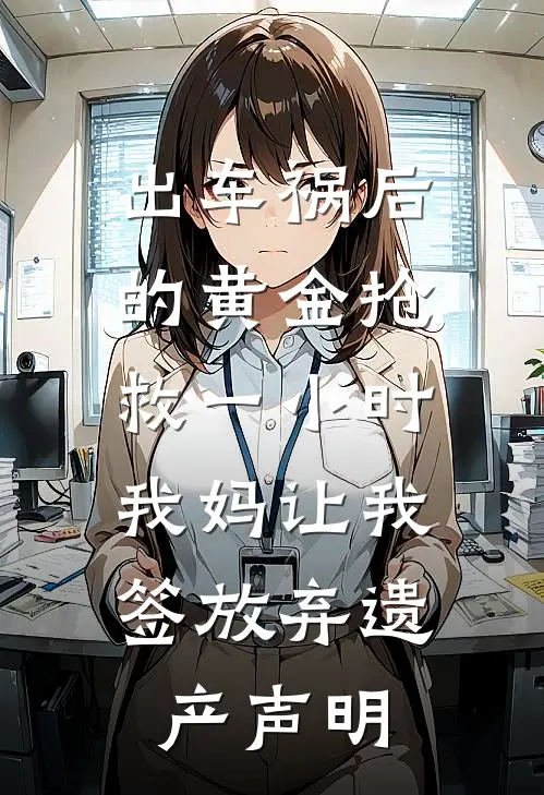 出车祸后的黄金抢救一小时，我妈让我签放弃遗产声明