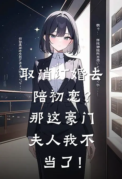 取消订婚去陪初恋？那这豪门夫人我不当了！
