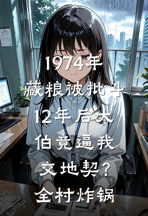 1974年藏粮被批斗，12年后大伯竟逼我交地契？全村炸锅