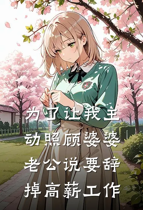 为了让我主动照顾婆婆，老公说要辞掉高薪工作