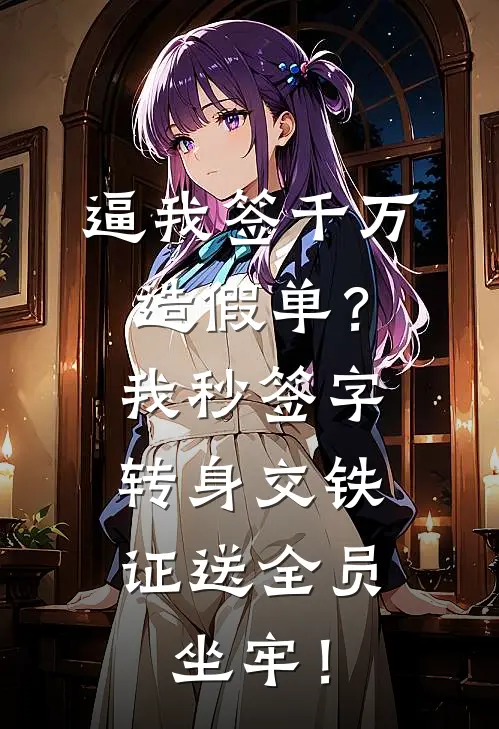 逼我签千万造假单？我秒签字，转身交铁证送全员坐牢！