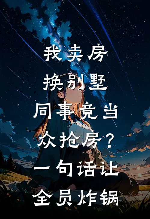 我卖房换别墅，同事竟当众抢房？一句话让全员炸锅