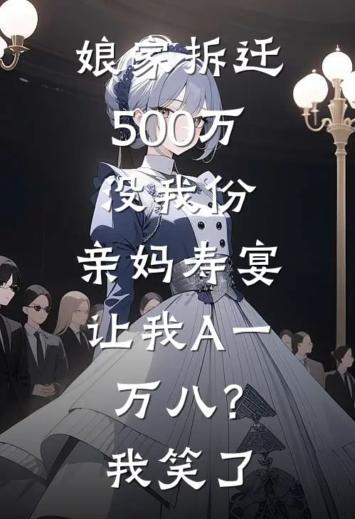 娘家拆迁500万没我份，亲妈寿宴让我A一万八？我笑了