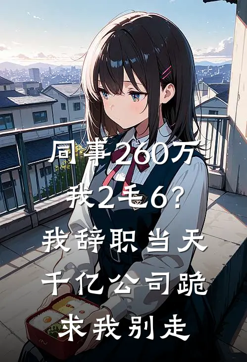 同事260万，我2毛6？我辞职当天，千亿公司跪求我别走