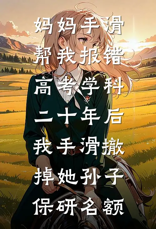妈妈手滑帮我报错高考学科，二十年后我手滑撤掉她孙子保研名额