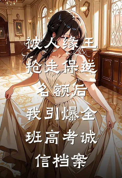 被“人缘王”抢走保送名额后，我引爆全班高考诚信档案