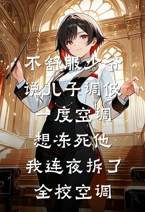 不舒服少爷说儿子调低一度空调想冻死他，我连夜拆了全校空调