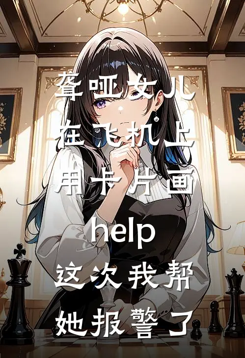 聋哑女儿在飞机上用卡片画help，这次我帮她报警了