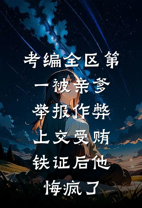 考编全区第一被亲爹举报作弊，上交受贿铁证后他悔疯了