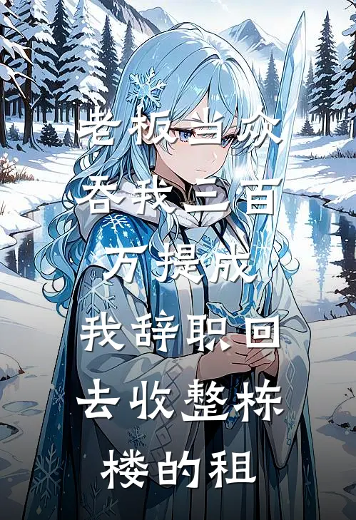 老板当众吞我三百万提成，我辞职回去收整栋楼的租