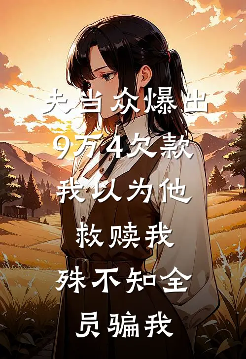 夫当众爆出9万4欠款，我以为他救赎我，殊不知全员骗我