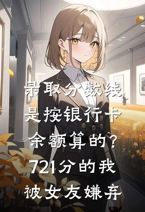 录取分数线是按银行卡余额算的？721分的我被女友嫌弃