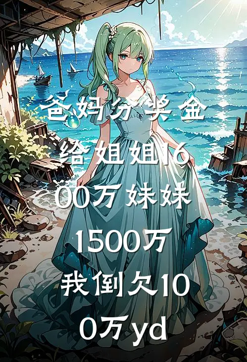 爸妈分奖金给姐姐1600万妹妹1500万，我倒欠100万yd