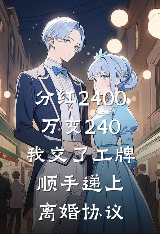 分红2400万变240，我交了工牌顺手递上离婚协议