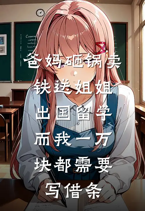 爸妈砸锅卖铁送姐姐出国留学,而我一万块都需要写借条