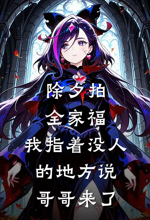 除夕拍全家福，我指着没人的地方说哥哥来了