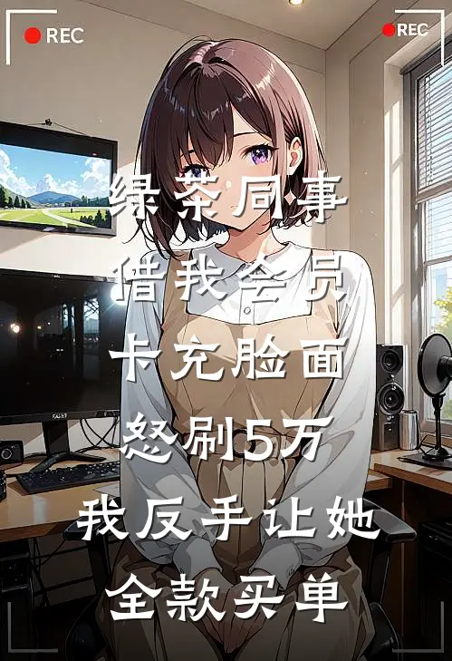 绿茶同事借我会员卡充脸面怒刷5万，我反手让她全款买单