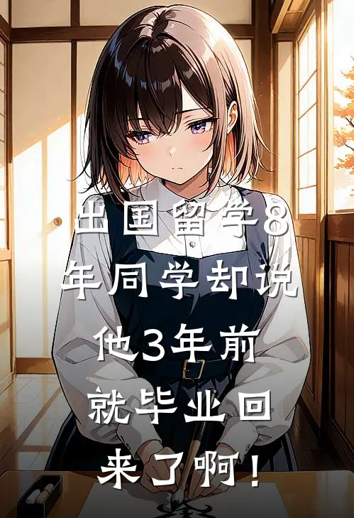 出国留学8年同学却说：他3年前就毕业回来了啊！