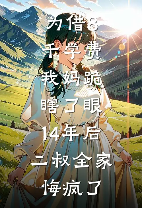为借8千学费，我妈跪瞎了眼，14年后二叔全家悔疯了