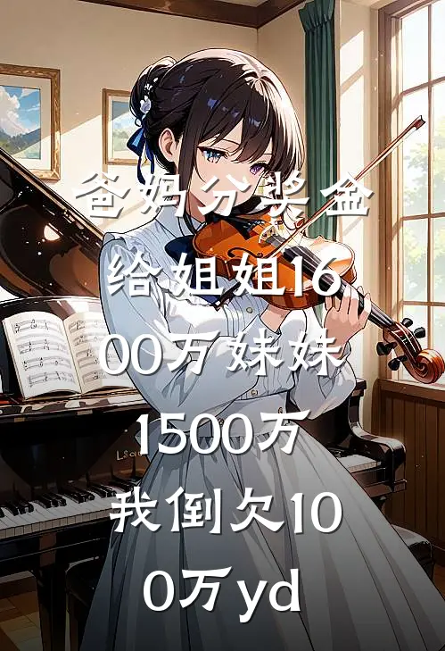 爸妈分奖金给姐姐1600万妹妹1500万，我倒欠100万yd