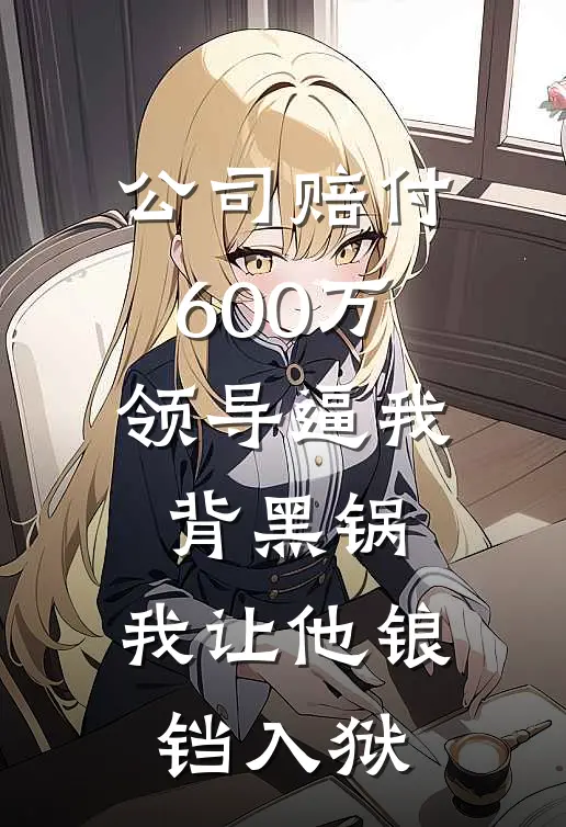 公司赔付600万，领导逼我背黑锅，我让他锒铛入狱