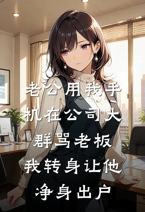 老公用我手机在公司大群骂老板，我转身让他净身出户