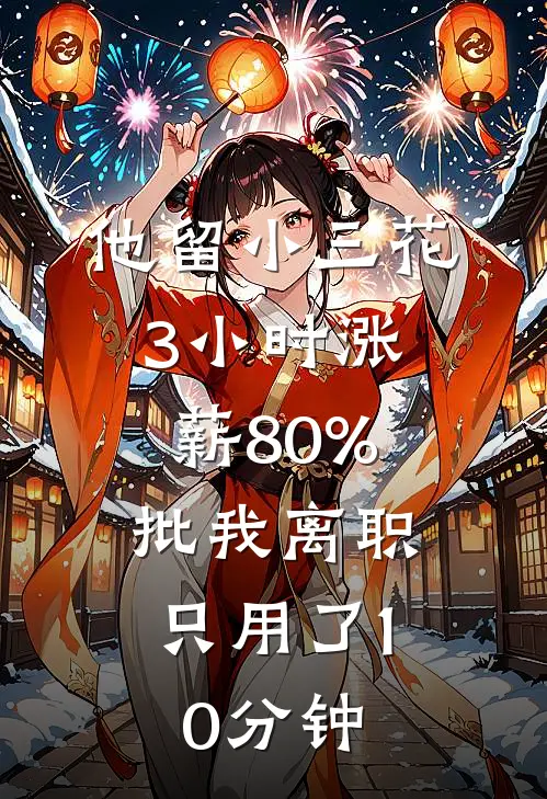 他留小三花3小时涨薪80%，批我离职只用了10分钟