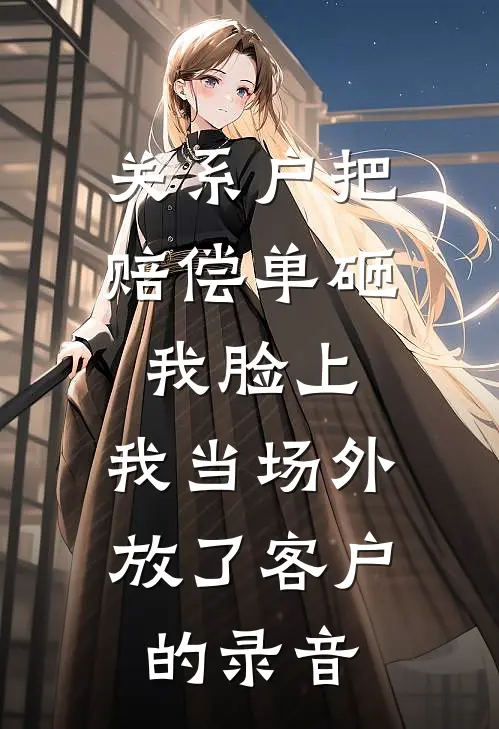 关系户把赔偿单砸我脸上，我当场外放了客户的录音