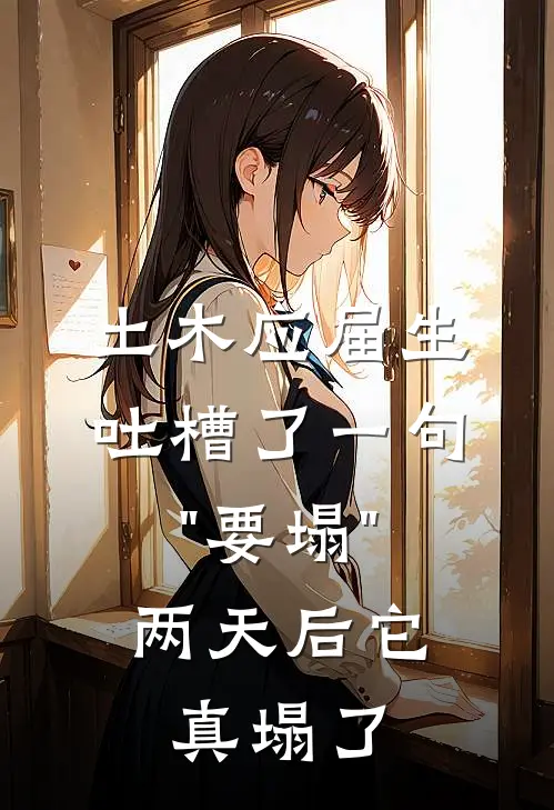 土木应届生吐槽了一句"要塌"，两天后它真塌了