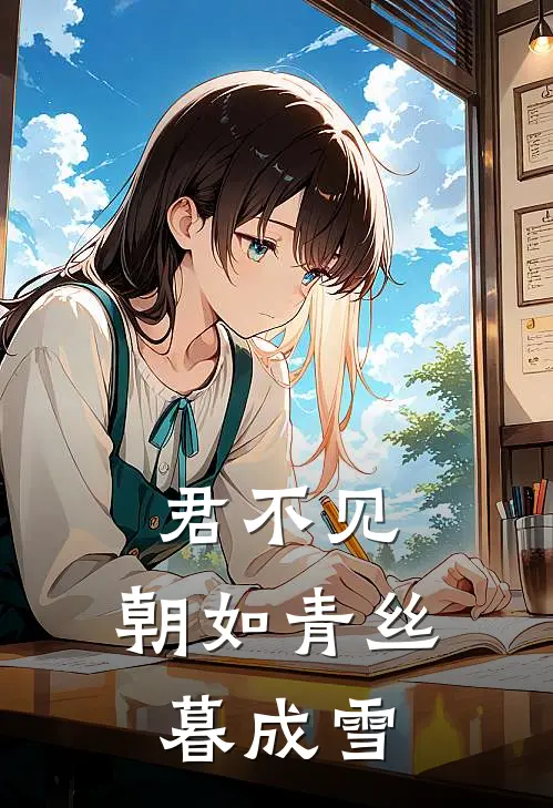君不见，朝如青丝暮成雪