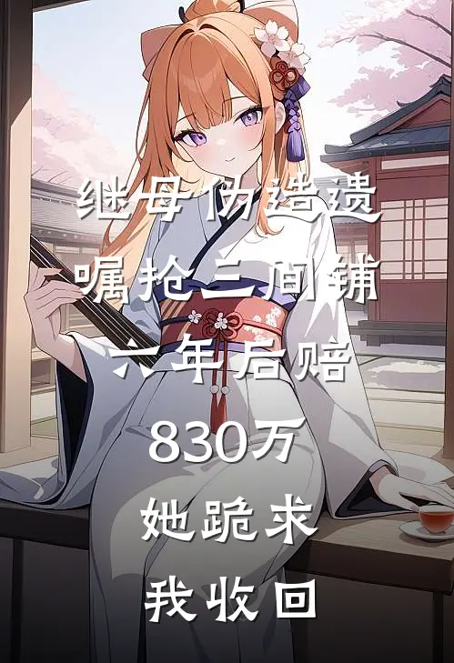 继母伪造遗嘱抢三间铺，六年后赔830万，她跪求我收回