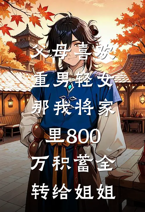父母喜欢重男轻女,那我将家里800万积蓄全转给姐姐